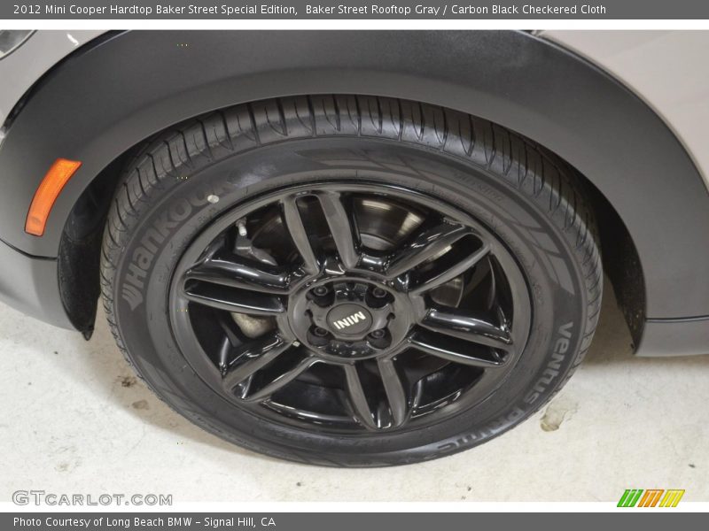 Baker Street Rooftop Gray / Carbon Black Checkered Cloth 2012 Mini Cooper Hardtop Baker Street Special Edition