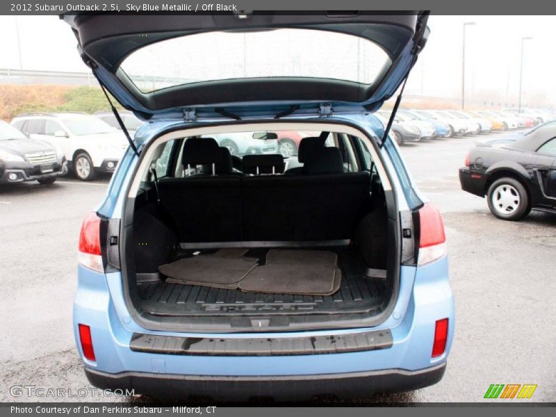 Sky Blue Metallic / Off Black 2012 Subaru Outback 2.5i