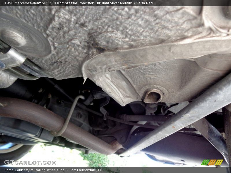 Brilliant Silver Metallic / Salsa Red 1998 Mercedes-Benz SLK 230 Kompressor Roadster