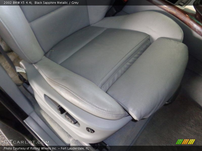 Black Sapphire Metallic / Grey 2002 BMW X5 4.4i