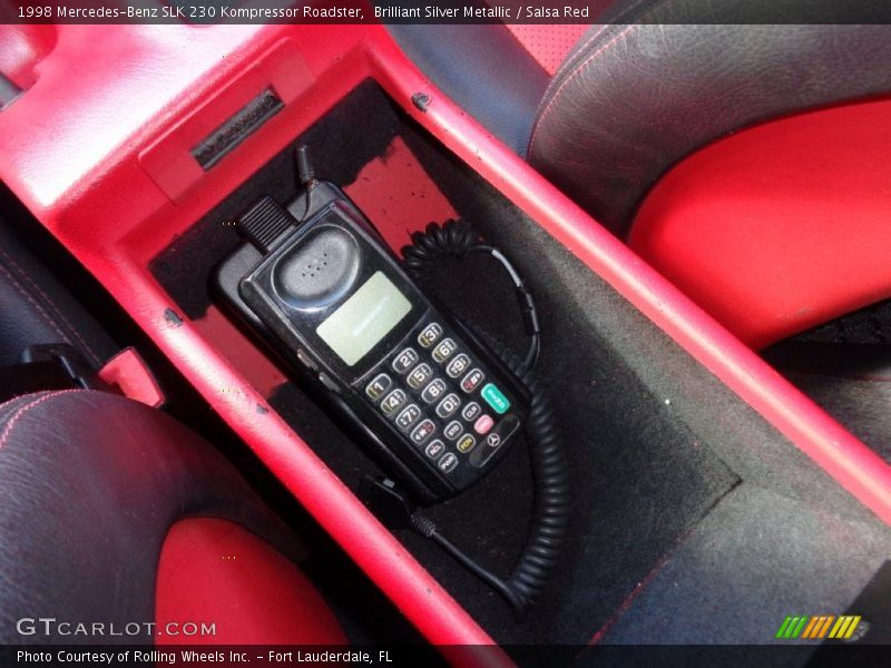 Brilliant Silver Metallic / Salsa Red 1998 Mercedes-Benz SLK 230 Kompressor Roadster