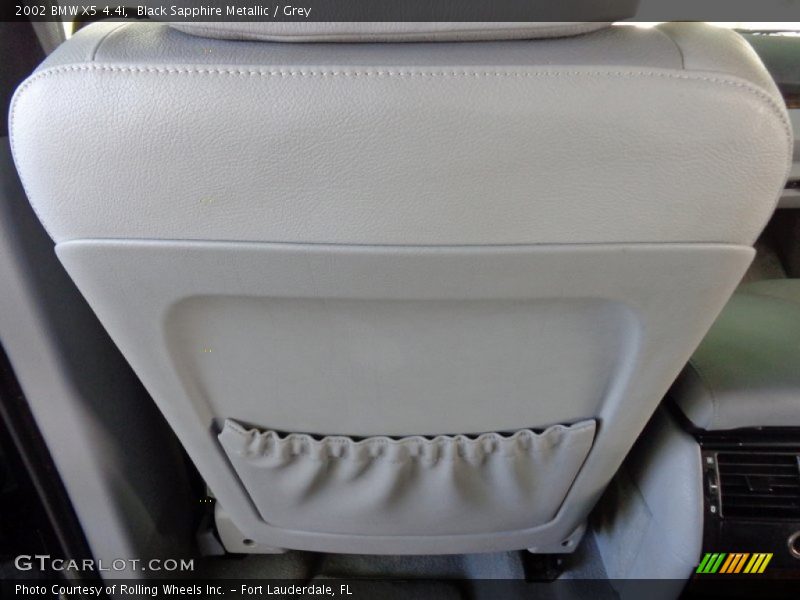 Black Sapphire Metallic / Grey 2002 BMW X5 4.4i
