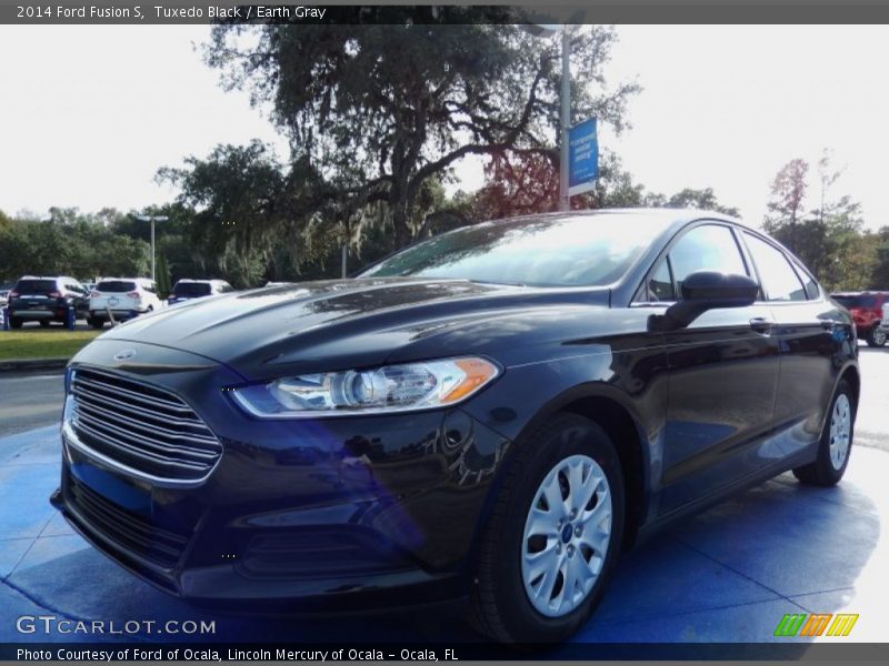 Tuxedo Black / Earth Gray 2014 Ford Fusion S