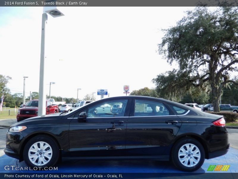 Tuxedo Black / Earth Gray 2014 Ford Fusion S