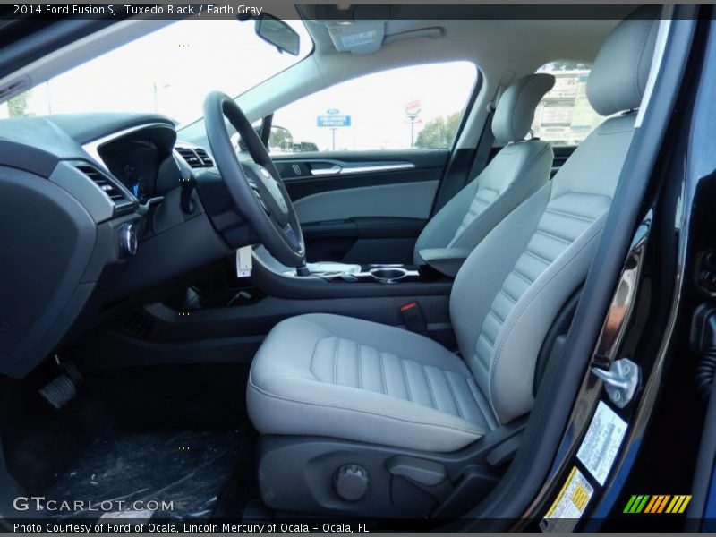 Tuxedo Black / Earth Gray 2014 Ford Fusion S