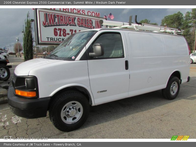 Summit White / Medium Dark Pewter 2006 Chevrolet Express 2500 Commercial Van