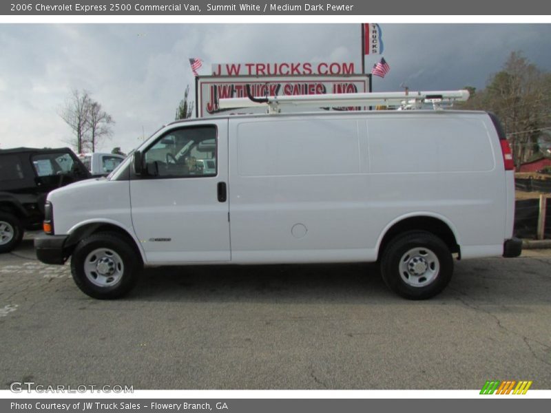 Summit White / Medium Dark Pewter 2006 Chevrolet Express 2500 Commercial Van