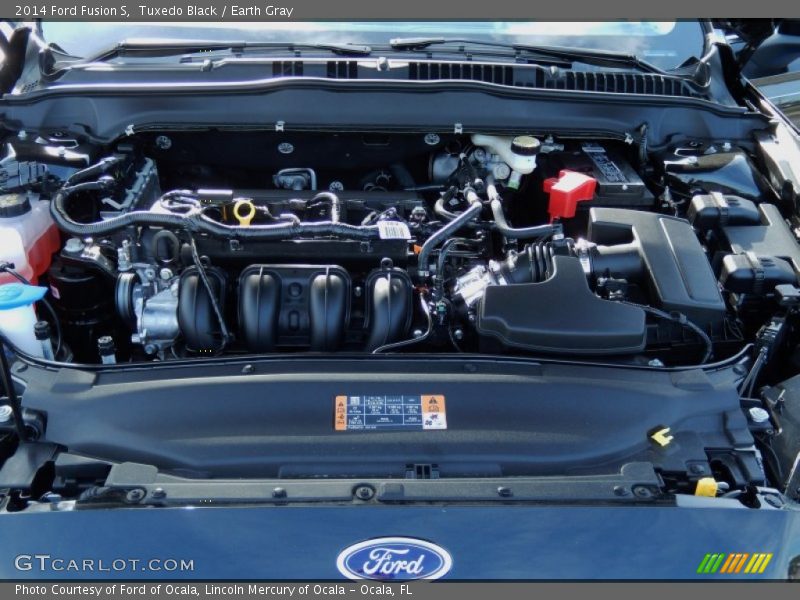Tuxedo Black / Earth Gray 2014 Ford Fusion S