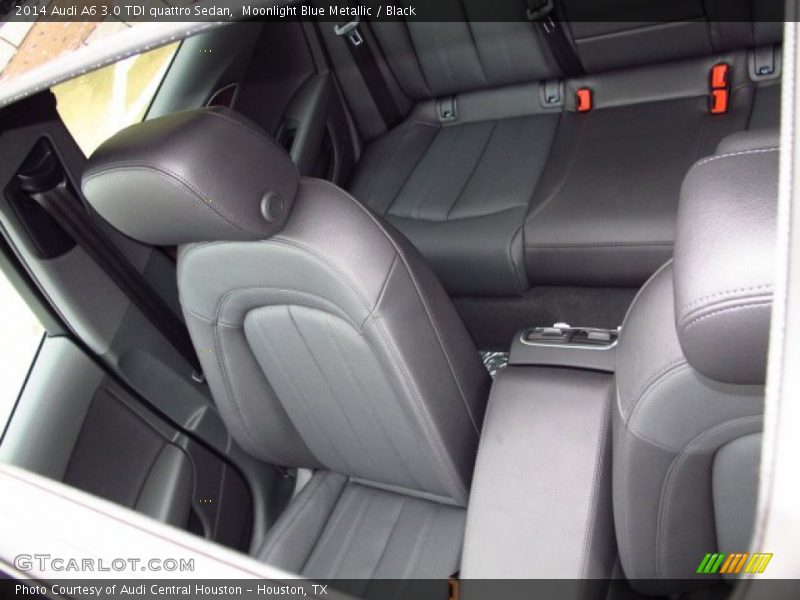 Moonlight Blue Metallic / Black 2014 Audi A6 3.0 TDI quattro Sedan