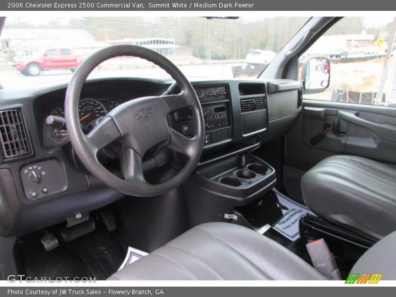 Summit White / Medium Dark Pewter 2006 Chevrolet Express 2500 Commercial Van