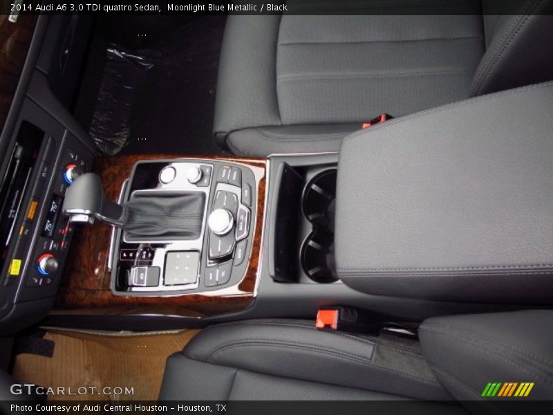 Moonlight Blue Metallic / Black 2014 Audi A6 3.0 TDI quattro Sedan
