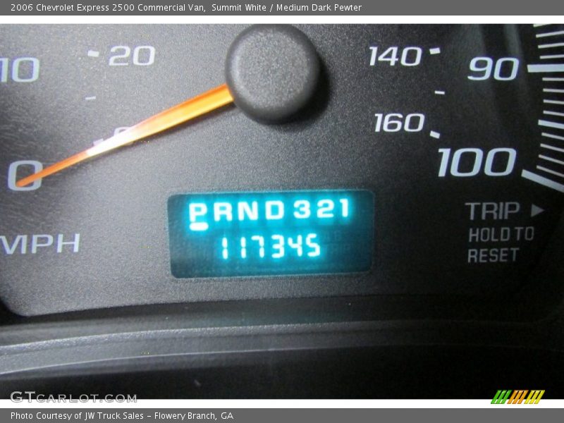 Summit White / Medium Dark Pewter 2006 Chevrolet Express 2500 Commercial Van