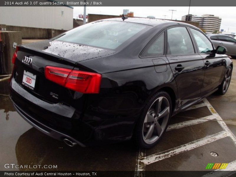 Brilliant Black / Black 2014 Audi A6 3.0T quattro Sedan