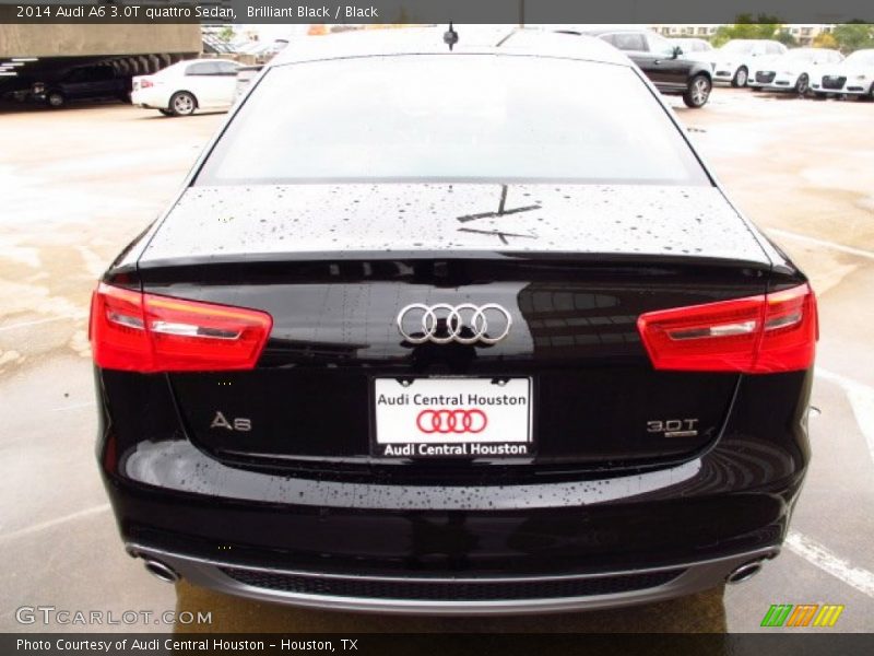 Brilliant Black / Black 2014 Audi A6 3.0T quattro Sedan