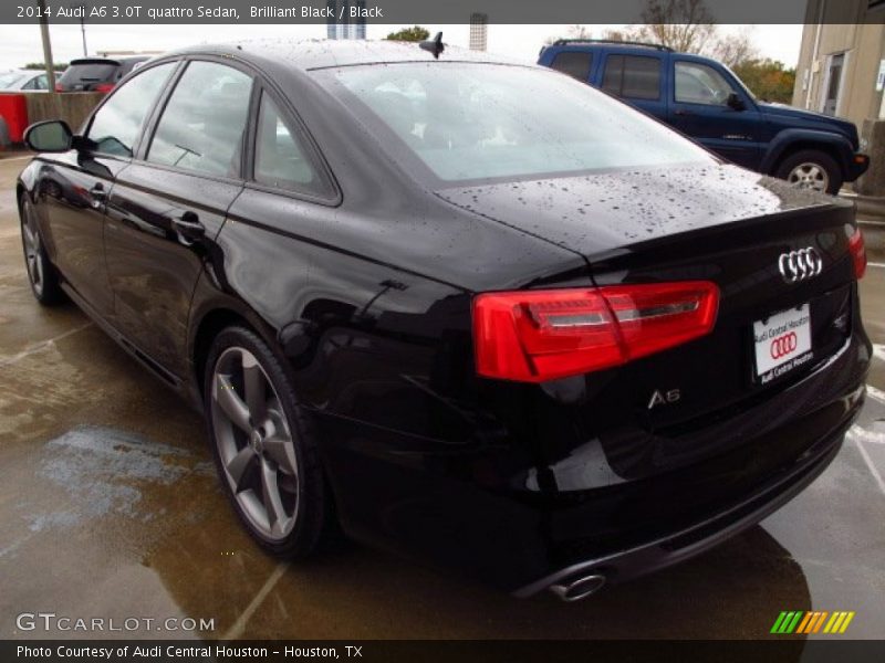 Brilliant Black / Black 2014 Audi A6 3.0T quattro Sedan