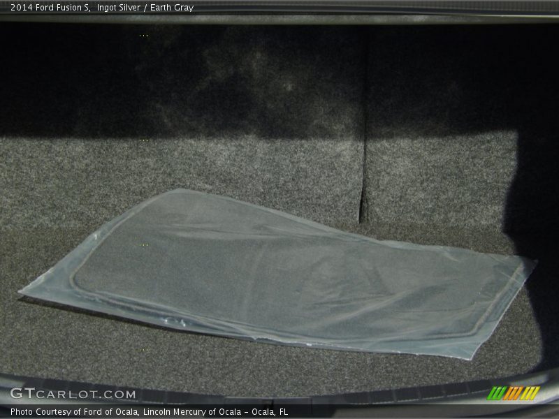Ingot Silver / Earth Gray 2014 Ford Fusion S