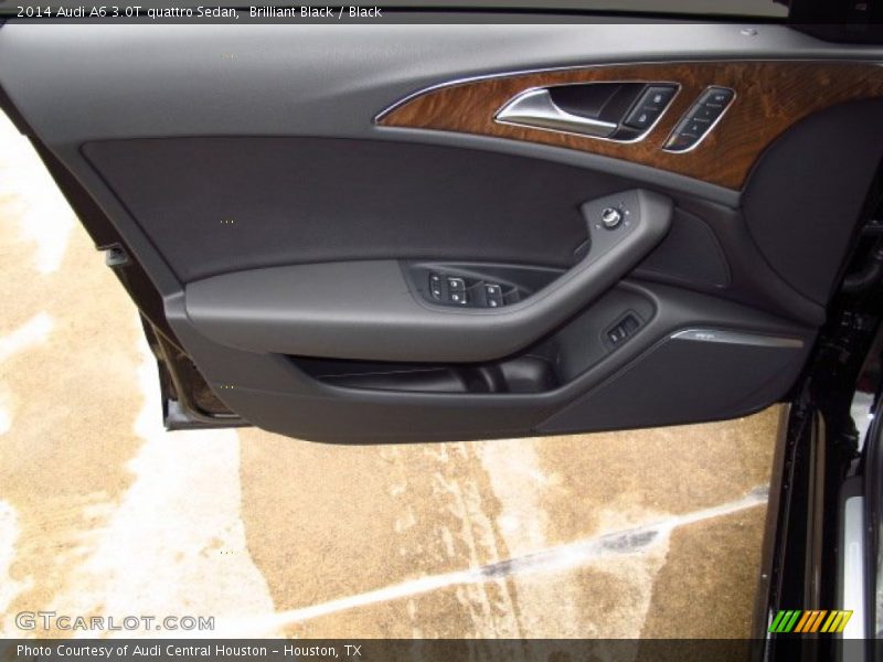 Brilliant Black / Black 2014 Audi A6 3.0T quattro Sedan