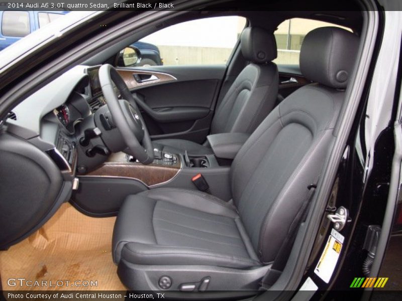 Brilliant Black / Black 2014 Audi A6 3.0T quattro Sedan