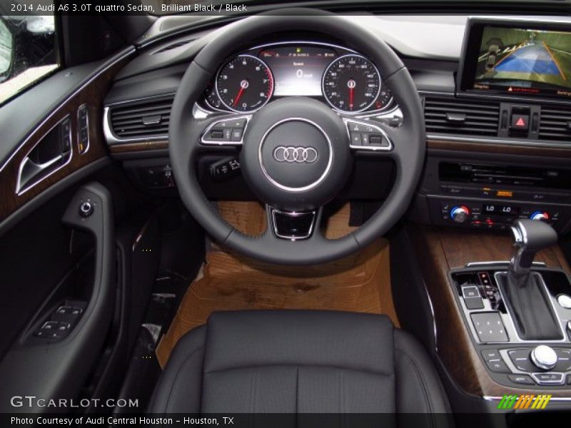 Brilliant Black / Black 2014 Audi A6 3.0T quattro Sedan