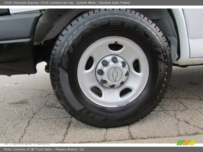 Summit White / Medium Dark Pewter 2006 Chevrolet Express 2500 Commercial Van