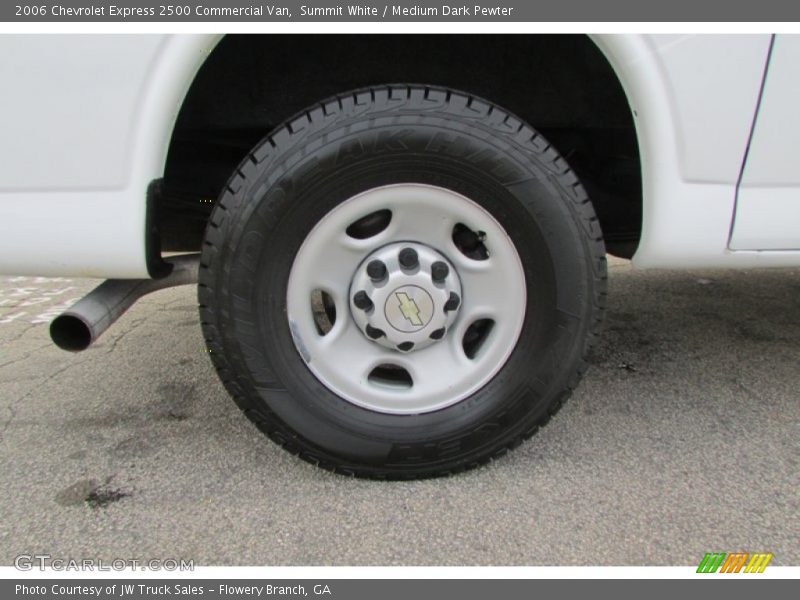 Summit White / Medium Dark Pewter 2006 Chevrolet Express 2500 Commercial Van