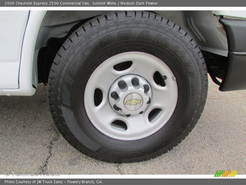 Summit White / Medium Dark Pewter 2006 Chevrolet Express 2500 Commercial Van