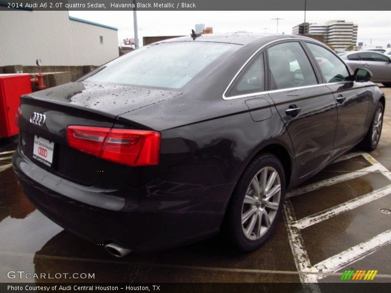 Havanna Black Metallic / Black 2014 Audi A6 2.0T quattro Sedan
