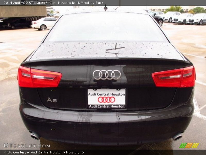 Havanna Black Metallic / Black 2014 Audi A6 2.0T quattro Sedan
