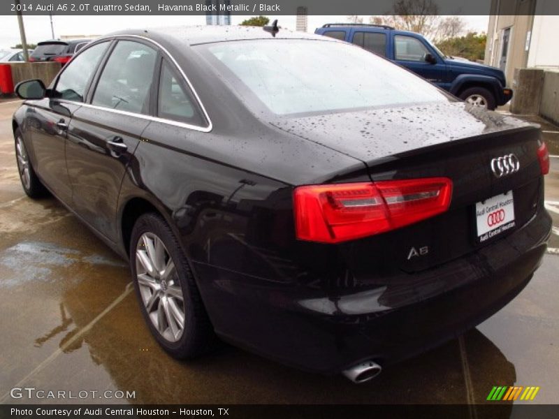 Havanna Black Metallic / Black 2014 Audi A6 2.0T quattro Sedan