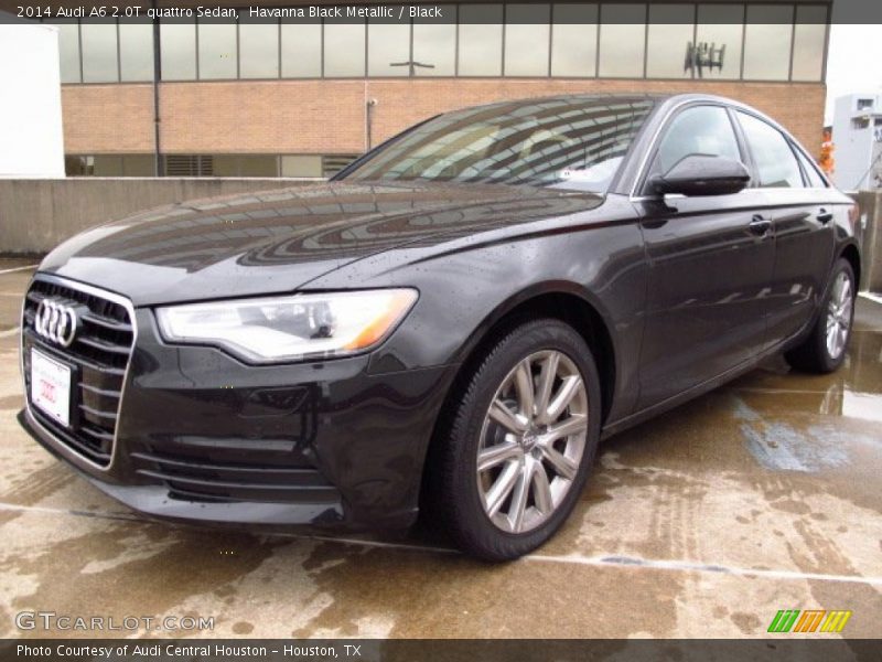 Havanna Black Metallic / Black 2014 Audi A6 2.0T quattro Sedan