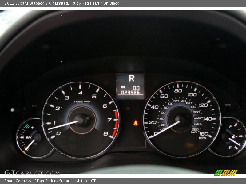 Ruby Red Pearl / Off Black 2012 Subaru Outback 3.6R Limited