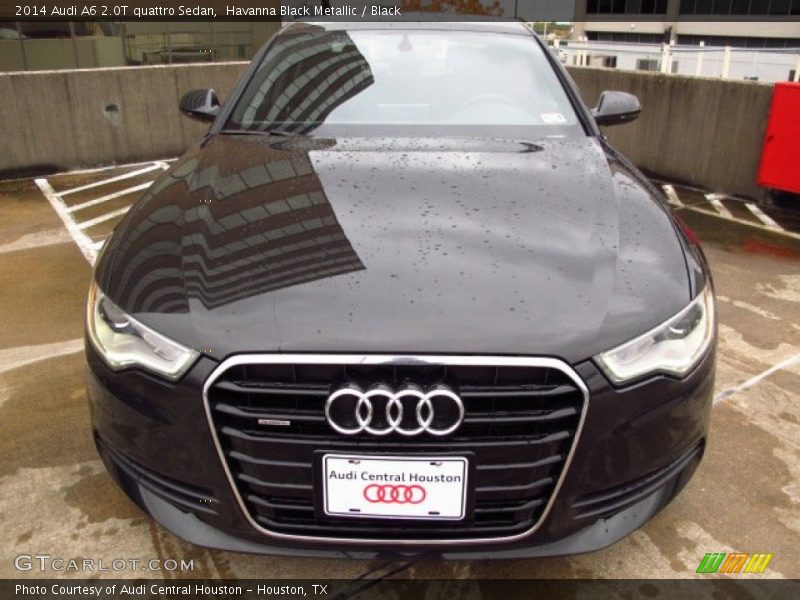 Havanna Black Metallic / Black 2014 Audi A6 2.0T quattro Sedan