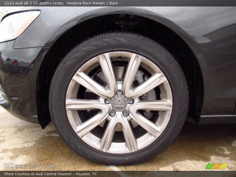Havanna Black Metallic / Black 2014 Audi A6 2.0T quattro Sedan