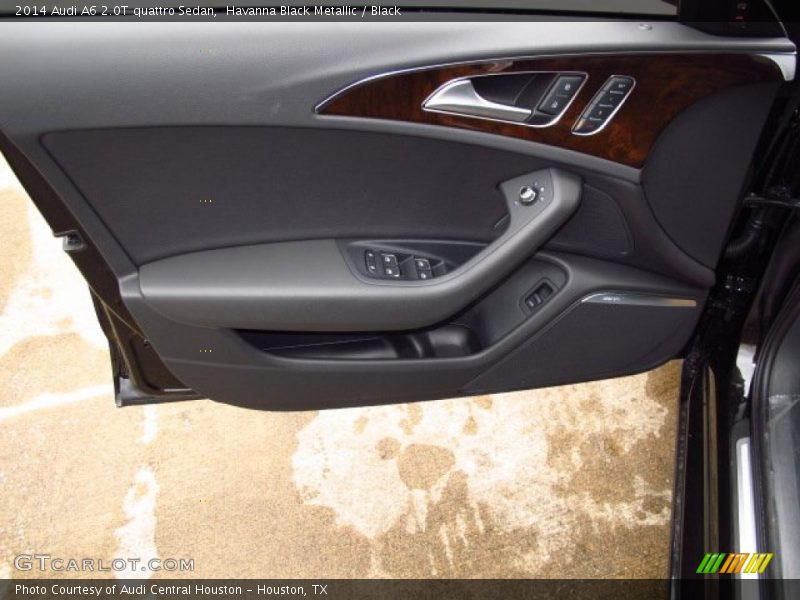Havanna Black Metallic / Black 2014 Audi A6 2.0T quattro Sedan