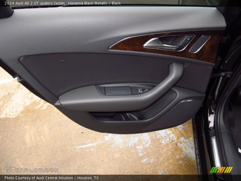 Havanna Black Metallic / Black 2014 Audi A6 2.0T quattro Sedan
