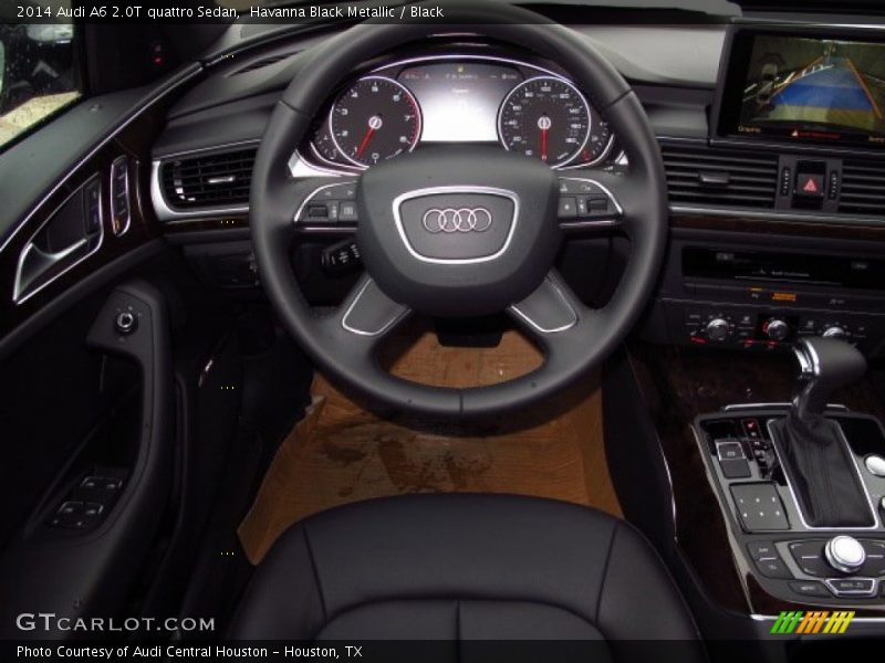 Havanna Black Metallic / Black 2014 Audi A6 2.0T quattro Sedan