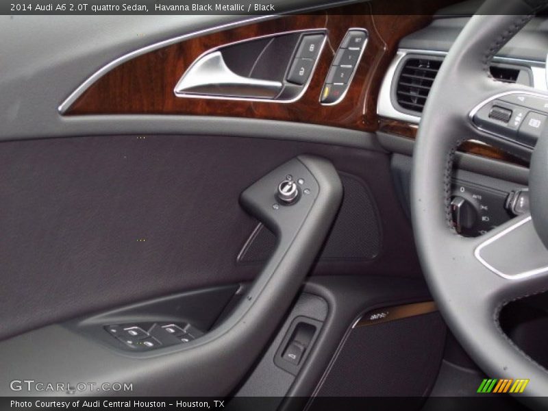Havanna Black Metallic / Black 2014 Audi A6 2.0T quattro Sedan