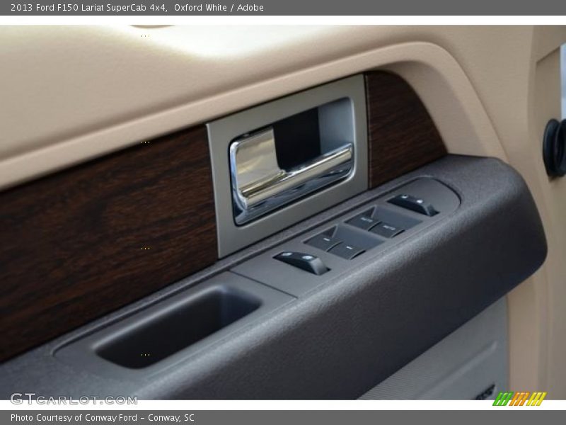Oxford White / Adobe 2013 Ford F150 Lariat SuperCab 4x4