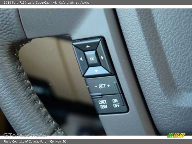 Oxford White / Adobe 2013 Ford F150 Lariat SuperCab 4x4