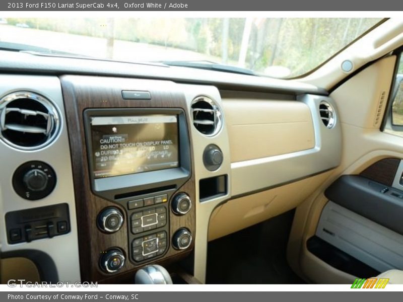 Oxford White / Adobe 2013 Ford F150 Lariat SuperCab 4x4
