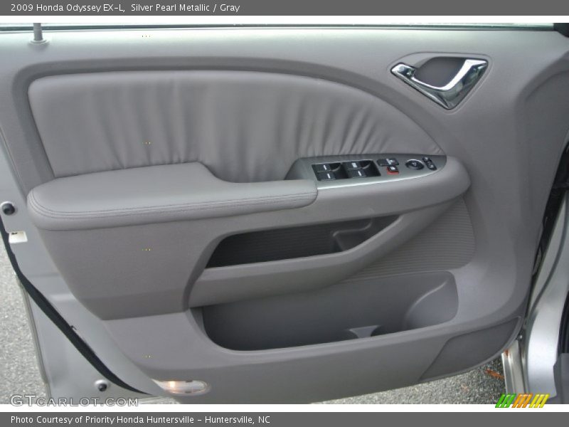 Silver Pearl Metallic / Gray 2009 Honda Odyssey EX-L