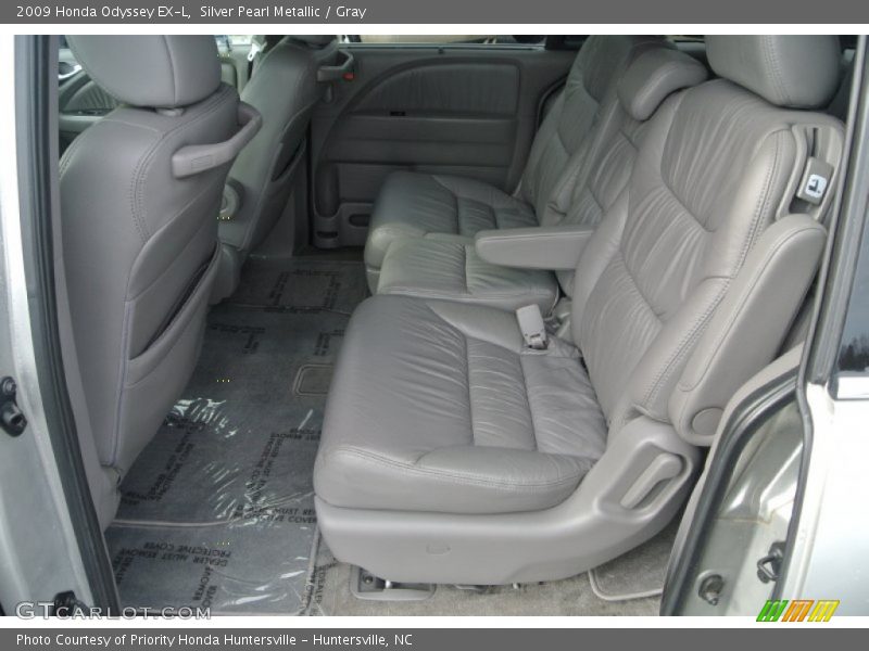 Silver Pearl Metallic / Gray 2009 Honda Odyssey EX-L