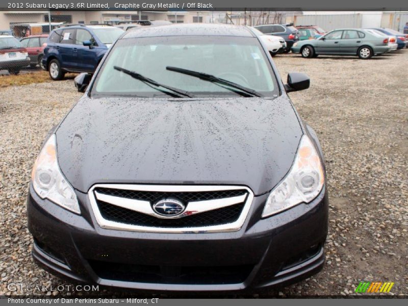 Graphite Gray Metallic / Off Black 2012 Subaru Legacy 3.6R Limited