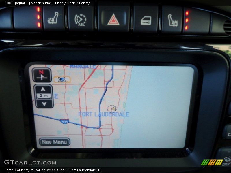 Ebony Black / Barley 2006 Jaguar XJ Vanden Plas