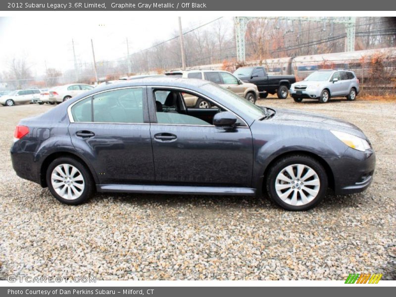 Graphite Gray Metallic / Off Black 2012 Subaru Legacy 3.6R Limited