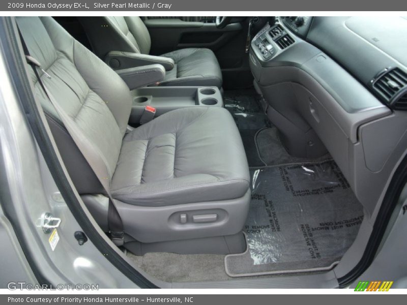 Silver Pearl Metallic / Gray 2009 Honda Odyssey EX-L