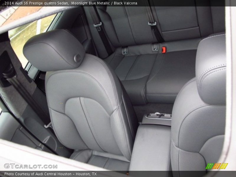 Moonlight Blue Metallic / Black Valcona 2014 Audi S6 Prestige quattro Sedan