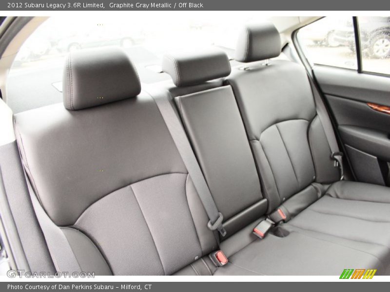 Graphite Gray Metallic / Off Black 2012 Subaru Legacy 3.6R Limited
