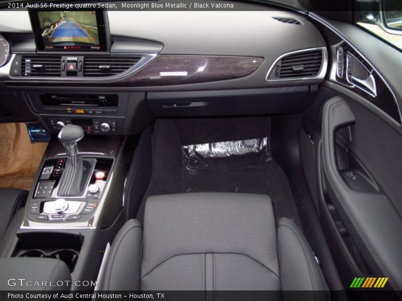 Moonlight Blue Metallic / Black Valcona 2014 Audi S6 Prestige quattro Sedan