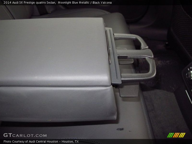 Moonlight Blue Metallic / Black Valcona 2014 Audi S6 Prestige quattro Sedan